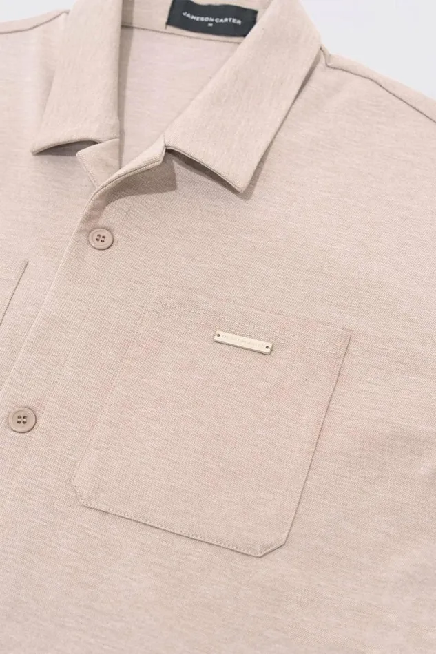 Mens Grove Shirt 8211 Beige Jameson Carter Twin Sets