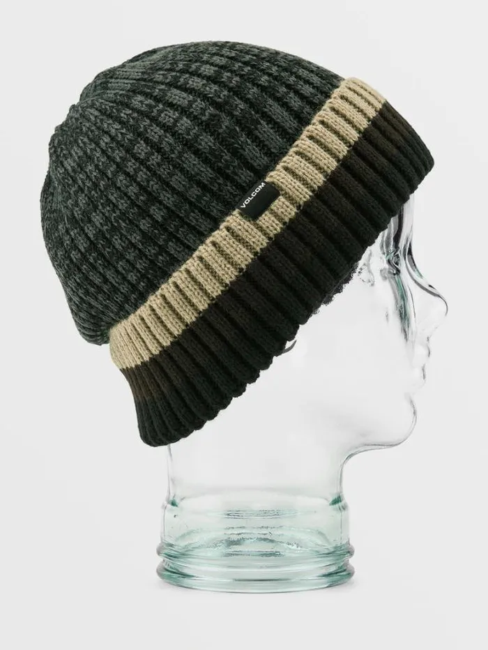 Mens Hats and Beanies Volcom Everything Beanie 8211 Brown