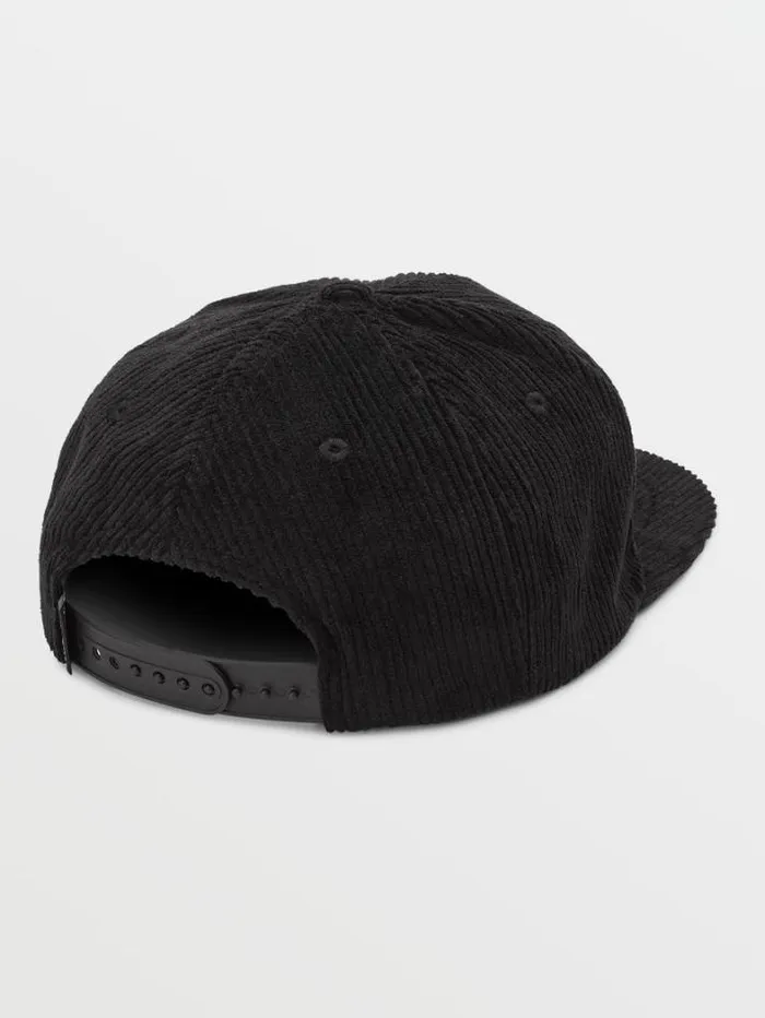 Mens Hats and Beanies Volcom Stone Tanker Adjustable Hat 8211 Black