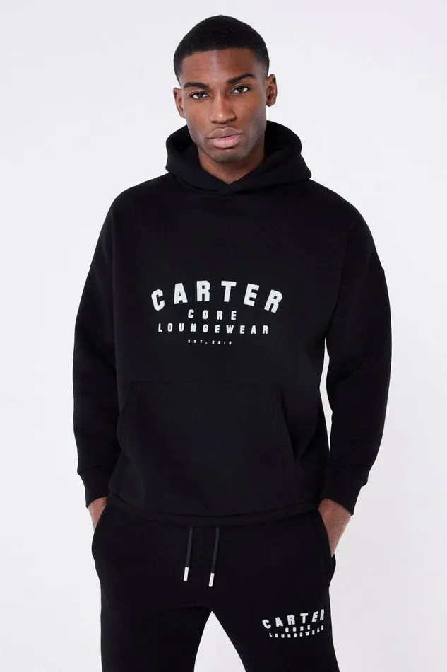 Mens Heritage Oversized Hoodie Jameson Carter Hoodies and Sweatshirts