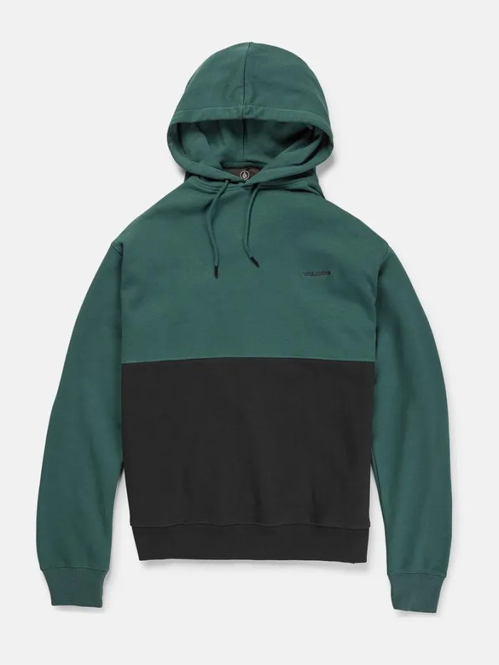 Mens Hoodies and Sweatshirts Volcom Divided Hoodie 8211 Ranger Green