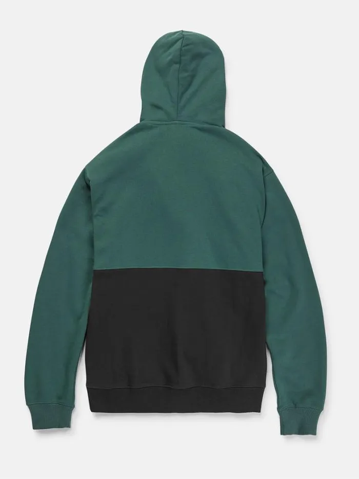 Mens Hoodies and Sweatshirts Volcom Divided Hoodie 8211 Ranger Green