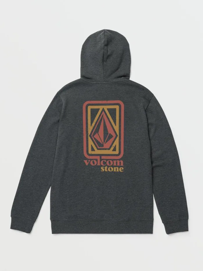 Mens Hoodies and Sweatshirts Volcom Stone Bubbled Fleece Hoodie 8211 Heather Black Mens Hoodies and Sweatshirts Volcom Stone Bubbled Fleece Hoodie 8211 Heather Black