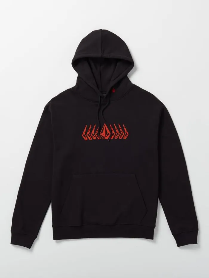 Mens Hoodies Volcom Watanite Hoodie 8211 Black