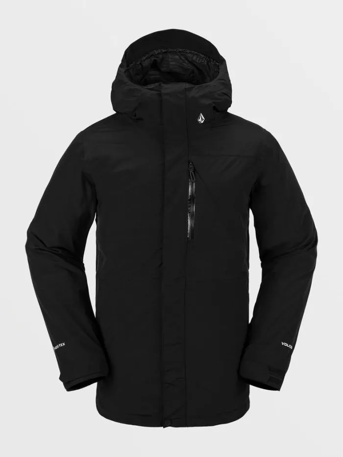 Mens Jackets Volcom L Insulated GoreTex Jacket 8211 Black