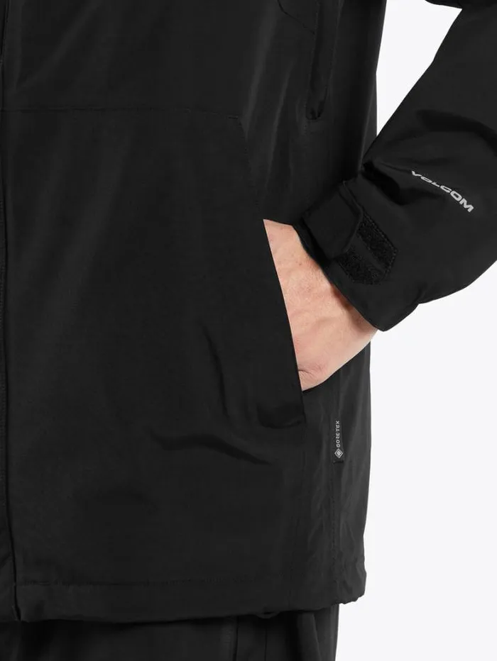Mens Jackets Volcom L Insulated GoreTex Jacket 8211 Black