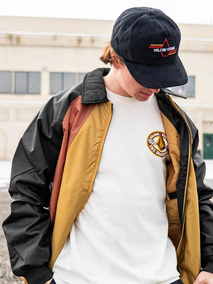 Mens Jackets Volcom Prysmer Jacket 8211 Mustard