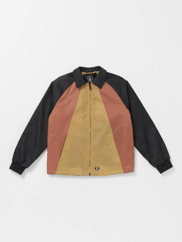 Mens Jackets Volcom Prysmer Jacket 8211 Mustard