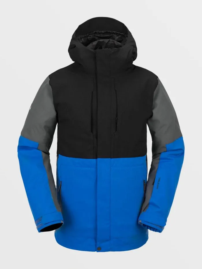 Mens Jackets Volcom VCo Op Insulated Jacket 8211 Electric Blue