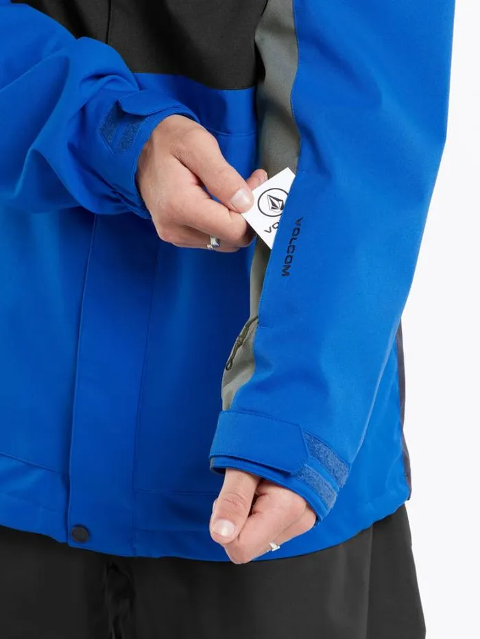 Mens Jackets Volcom VCo Op Insulated Jacket 8211 Electric Blue