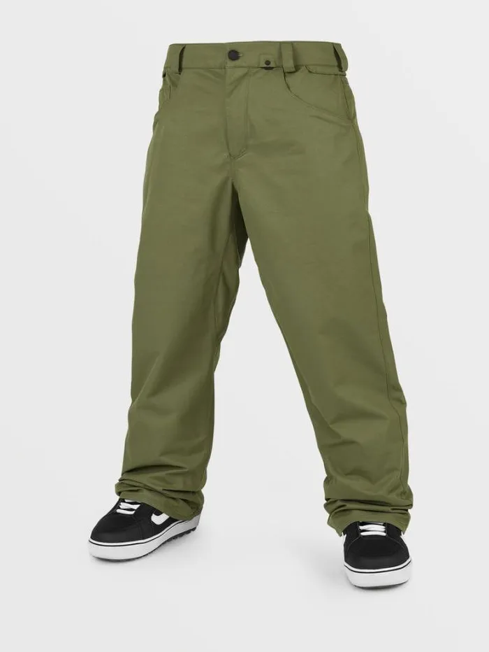 Mens Pants Volcom 5Pocket Pants 8211 Military