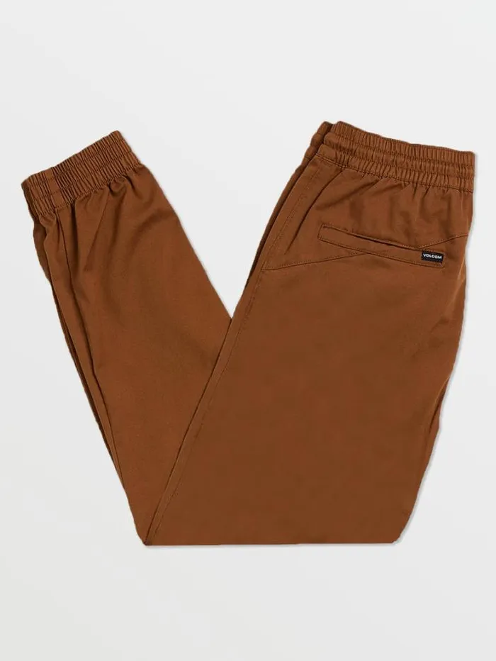Mens Pants Volcom Frickin Slim Joggers 8211 Mud