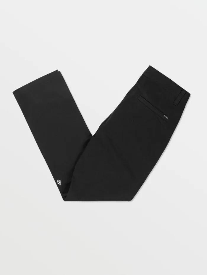 Mens Pants Volcom Frickin Slim Stretch Pants 8211 Black