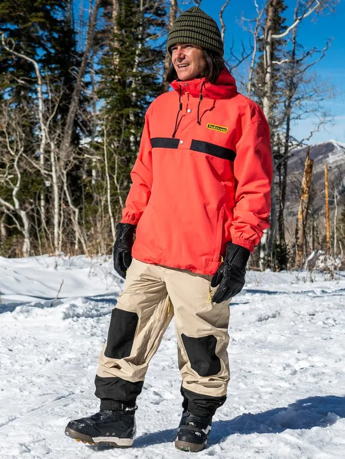 Mens Pants Volcom Longo GoreTex Pants 8211 Khakiest