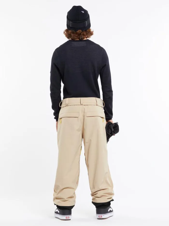 Mens Pants Volcom Longo GoreTex Pants 8211 Khakiest
