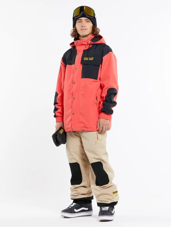 Mens Pants Volcom Longo GoreTex Pants 8211 Khakiest