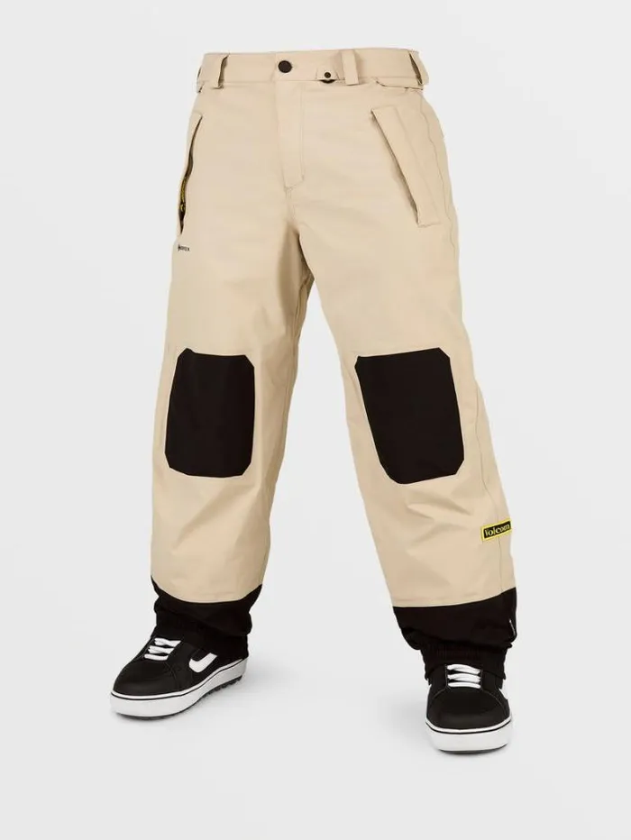 Mens Pants Volcom Longo GoreTex Pants 8211 Khakiest