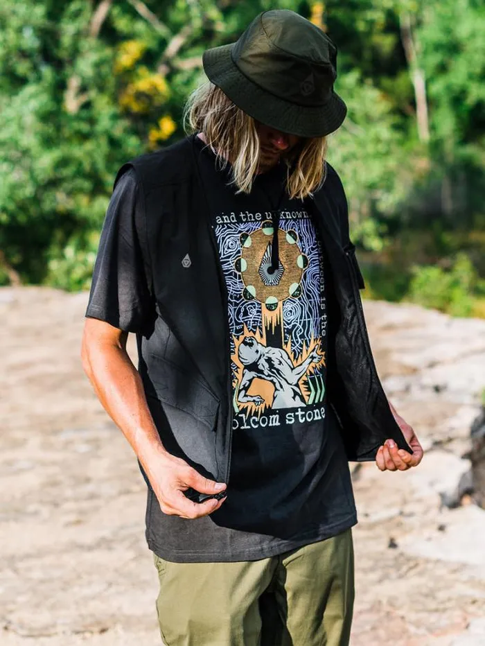 Mens Skate Vitals Volcom Skate Vitals Alec Majerus Vest 8211 Black