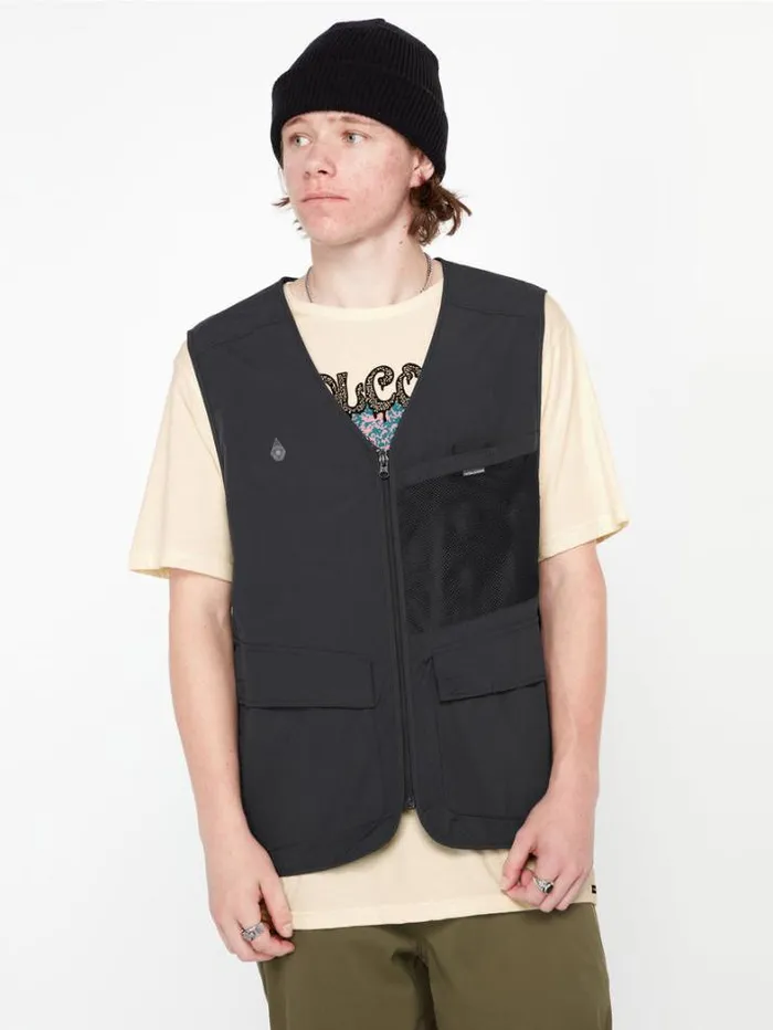 Mens Skate Vitals Volcom Skate Vitals Alec Majerus Vest 8211 Black