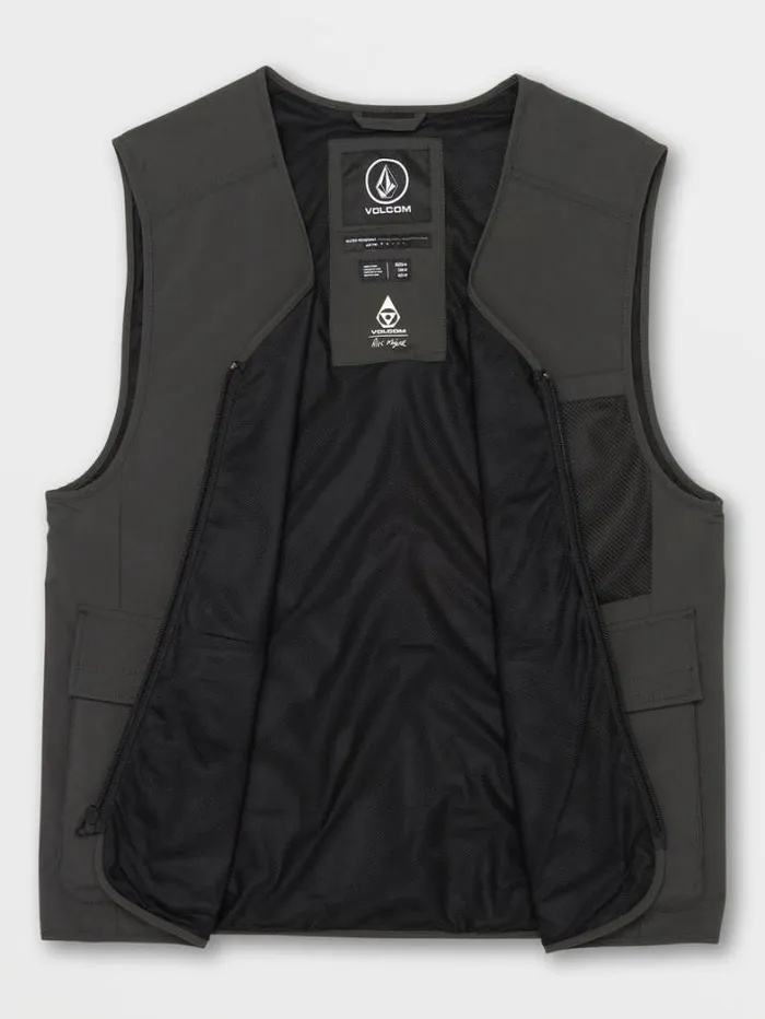 Mens Skate Vitals Volcom Skate Vitals Alec Majerus Vest 8211 Black