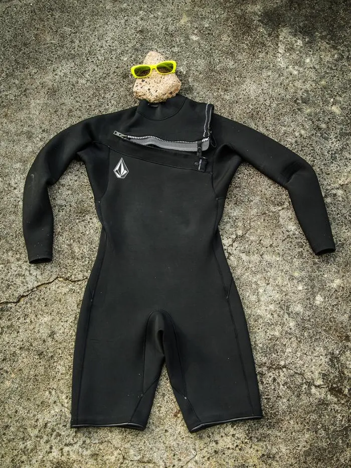 Mens Wetsuits Volcom Modulator 22mm Long Sleeve Springsuit 8211 Black