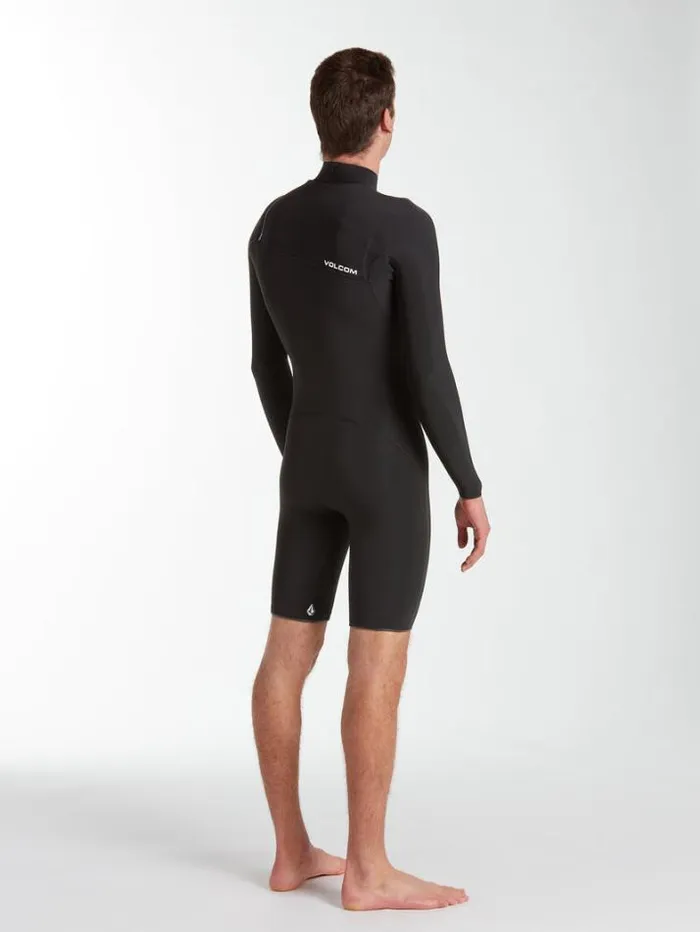 Mens Wetsuits Volcom Modulator 22mm Long Sleeve Springsuit 8211 Black