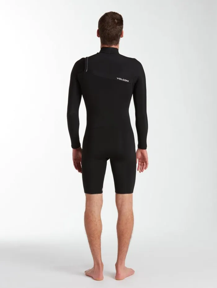 Mens Wetsuits Volcom Modulator 22mm Long Sleeve Springsuit 8211 Black