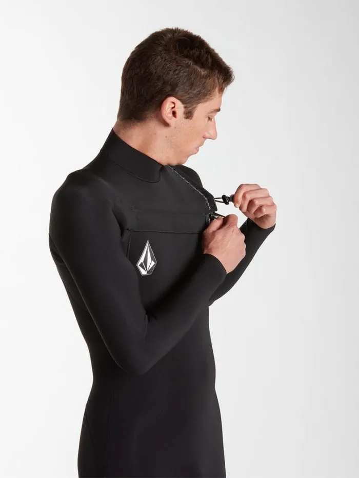 Mens Wetsuits Volcom Modulator 22mm Long Sleeve Springsuit 8211 Black