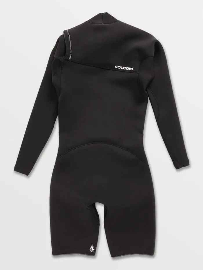 Mens Wetsuits Volcom Modulator 22mm Long Sleeve Springsuit 8211 Black