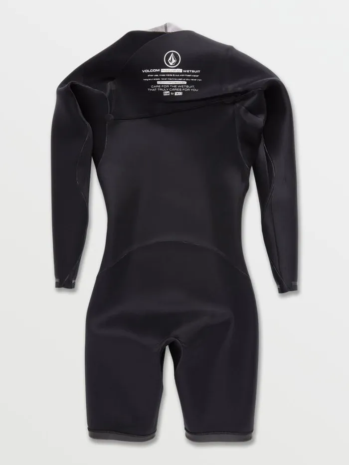 Mens Wetsuits Volcom Modulator 22mm Long Sleeve Springsuit 8211 Black