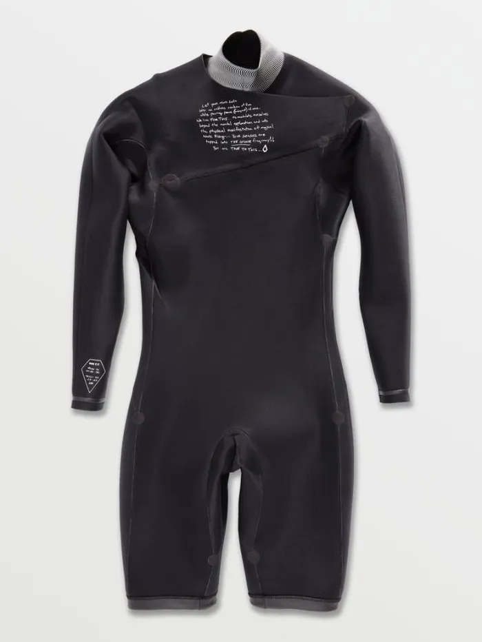 Mens Wetsuits Volcom Modulator 22mm Long Sleeve Springsuit 8211 Black