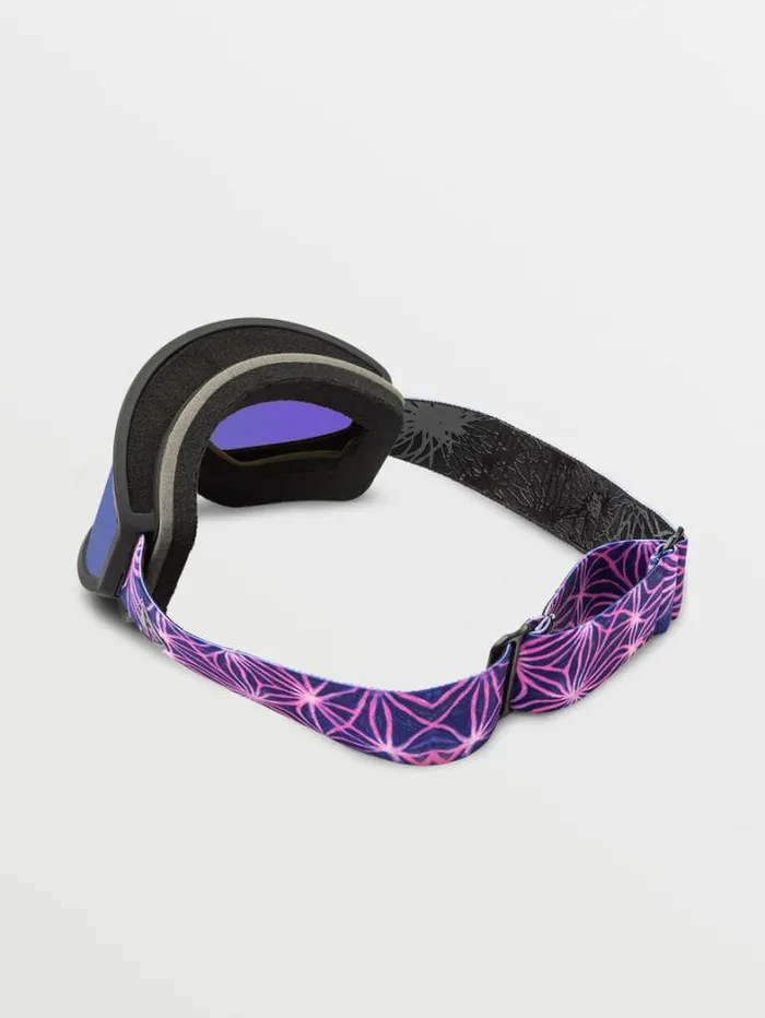 MensWomensKids Accessories Volcom Footprints Goggle 8211 Mike Ravelson Purple ChromeBL