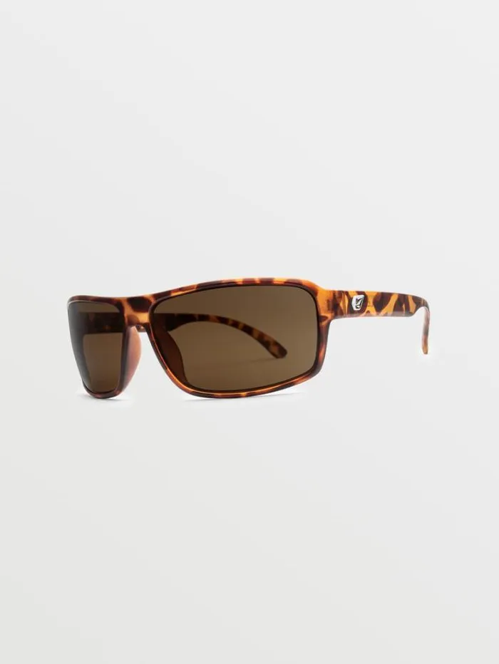 MensWomens Sunglasses Volcom Corpo Class Sunglasses 8211 Matte TortBronze