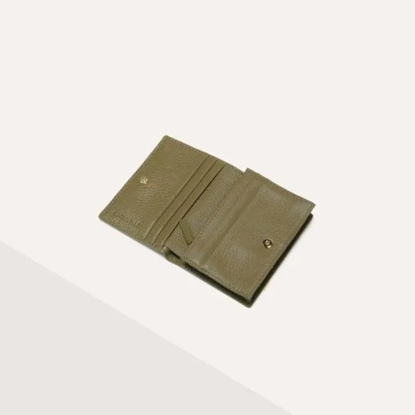 Metallic Soft Laurel Green Women Coccinelle Wallets and Small Leather Goods Metallic Soft Laurel Green Women Coccinelle Wallets and Small Leather Goods
