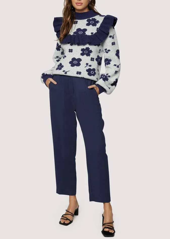 Midnight Sky Pants Navy Women Lost Wander Pants And Shorts