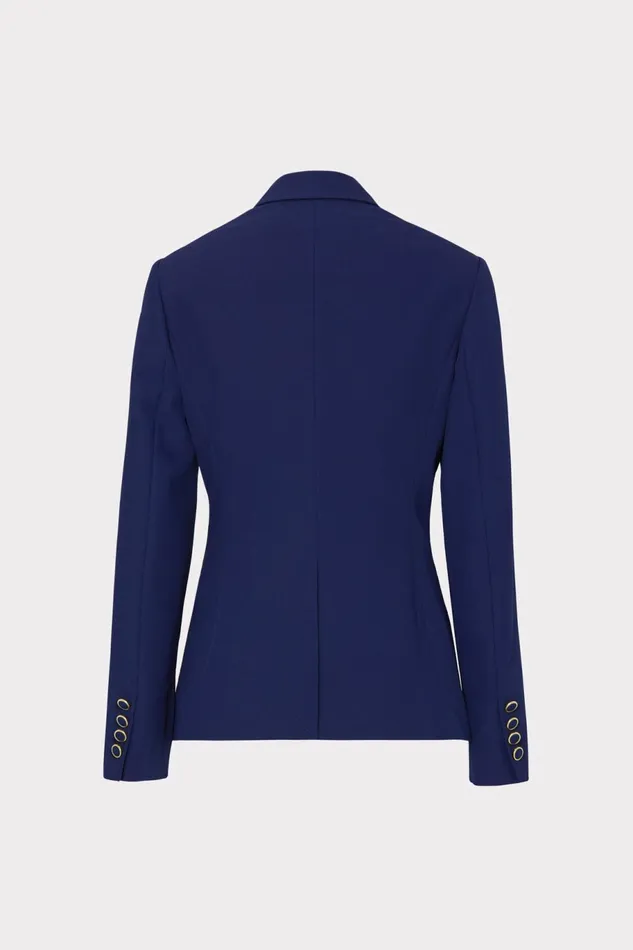 Milly Avery Cady Blazer Navy Women Blazers