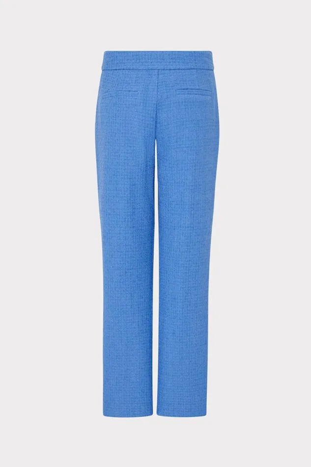 Milly Betsy Boucle Pant Blue Women Matching Sets