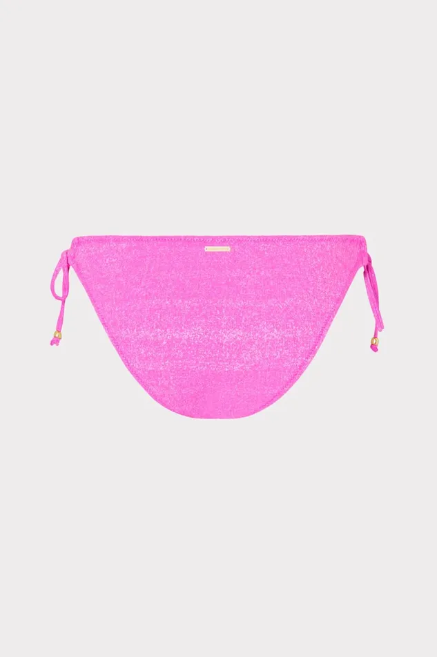 Milly Metallic Ring Bikini Bottom Fuchsiasilver Women Bikinis Milly Metallic Ring Bikini Bottom Fuchsiasilver Women Bikinis