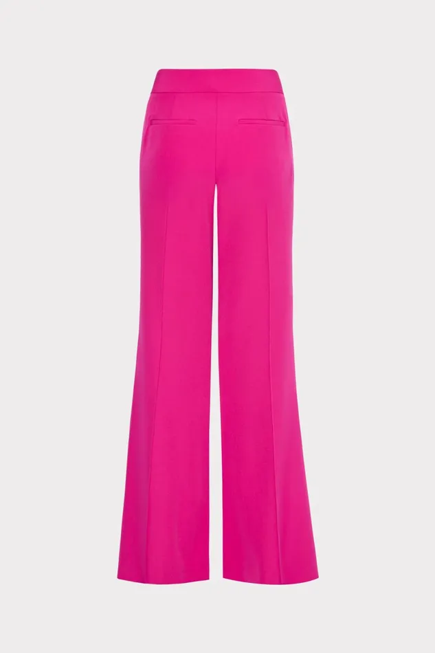 Milly Nash Cady Pants Fuchsia Women Pants