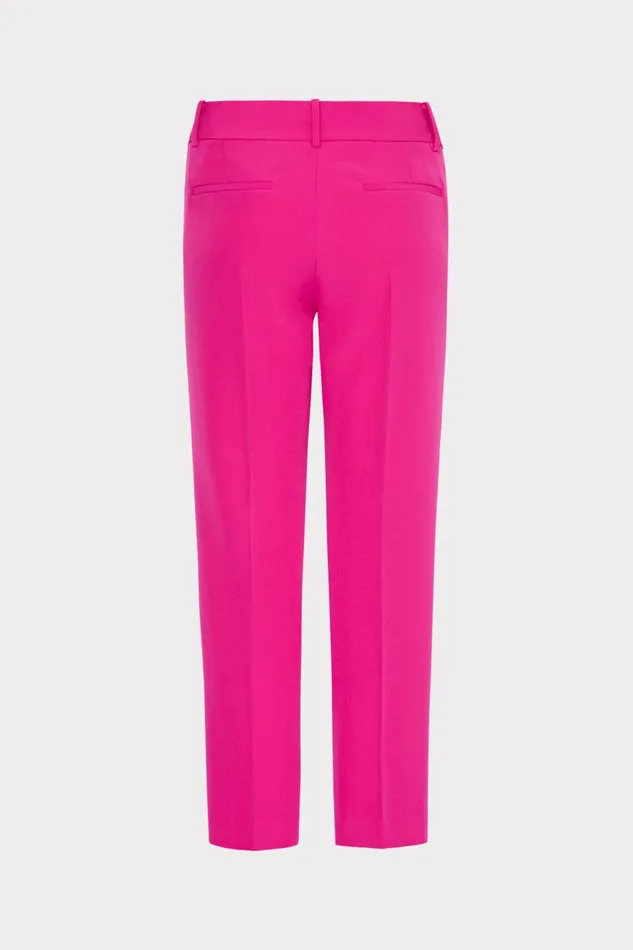 Milly Nicola Cady Pants Fuchsia Women Pants