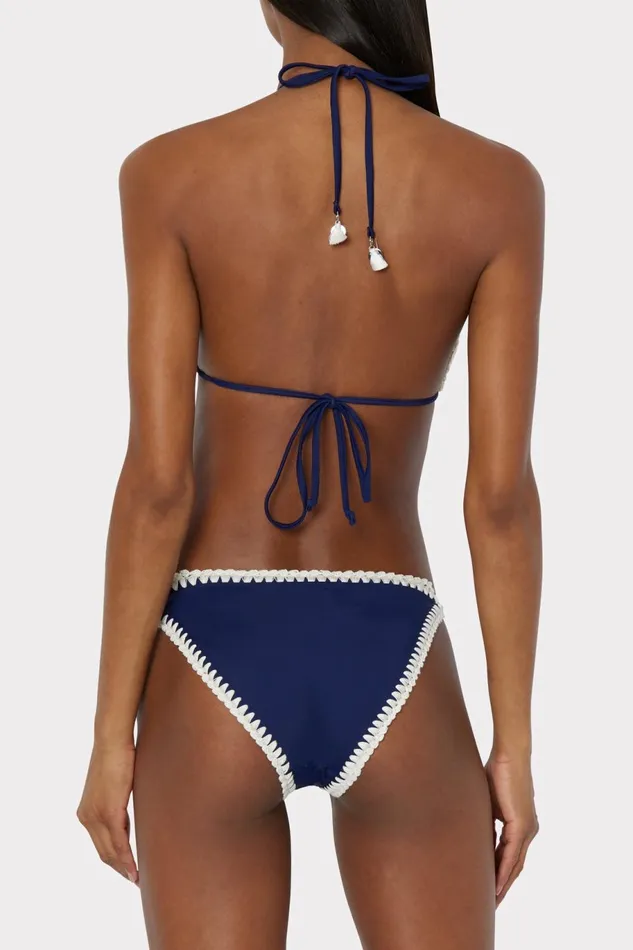 Milly Solid Bikini Bottom Navy Women Bikinis Milly Solid Bikini Bottom Navy Women Bikinis