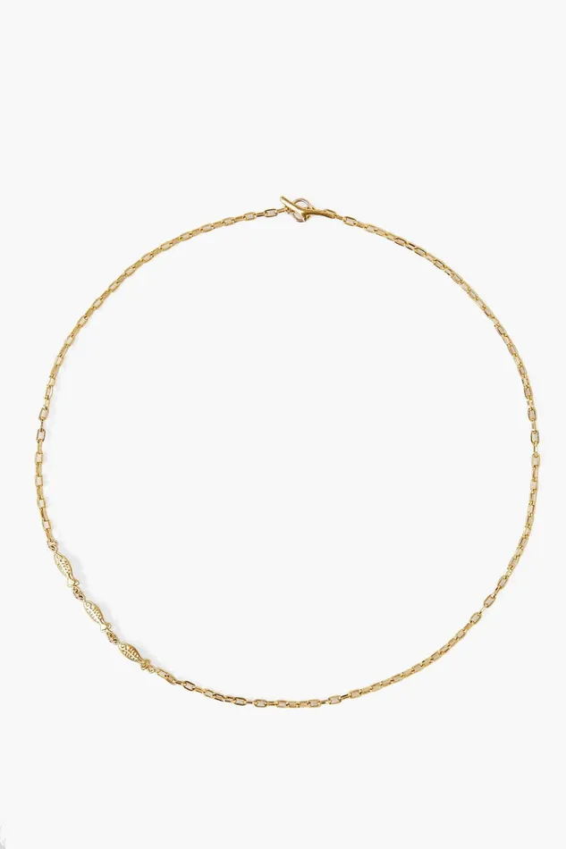 Minnow Necklace Yellow Gold Women Chan Luu Necklaces