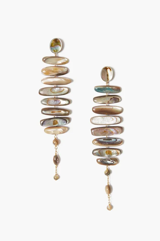 Mizumi Earrings Abalone Women Chan Luu Earrings