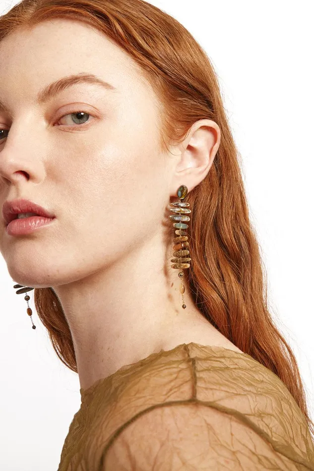 Mizumi Earrings Abalone Women Chan Luu Earrings