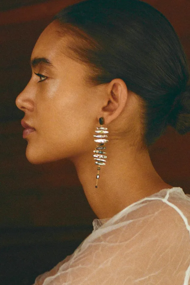 Mizumi Earrings Abalone Women Chan Luu Earrings
