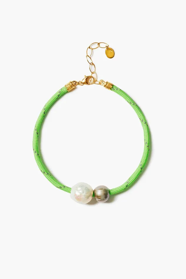 Na Pali Anklet Lime Green Women Chan Luu Anklets