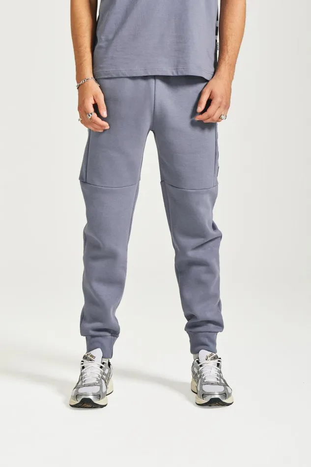NICCE Bottoms Mens NICCE Mercury Joggers Infinity Blue