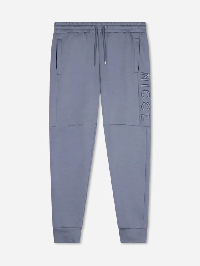 NICCE Bottoms Mens NICCE Mercury Joggers Infinity Blue