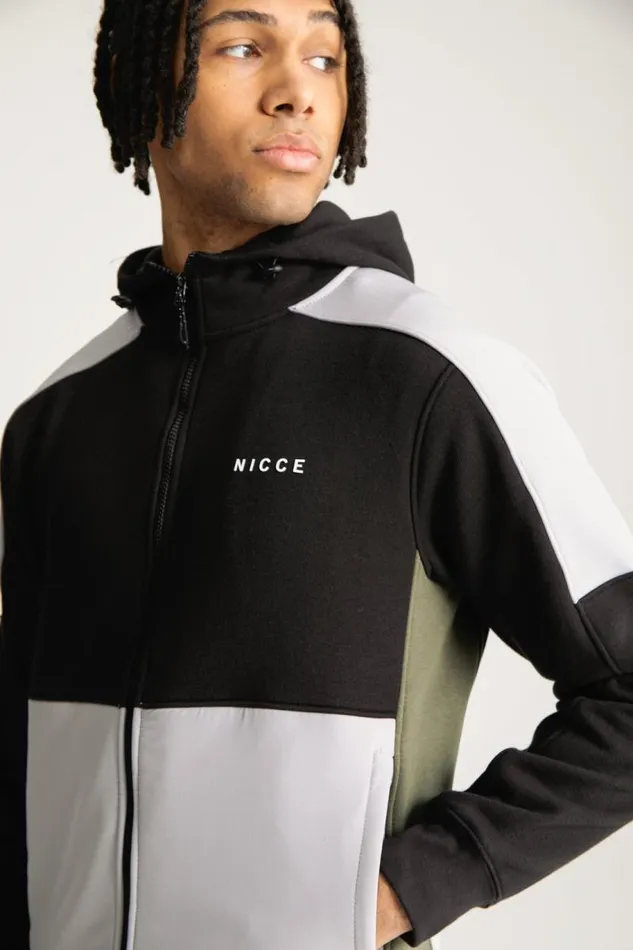 NICCE Hoodies and Sweatshirts Mens NICCE Elliptic Hoodie Black