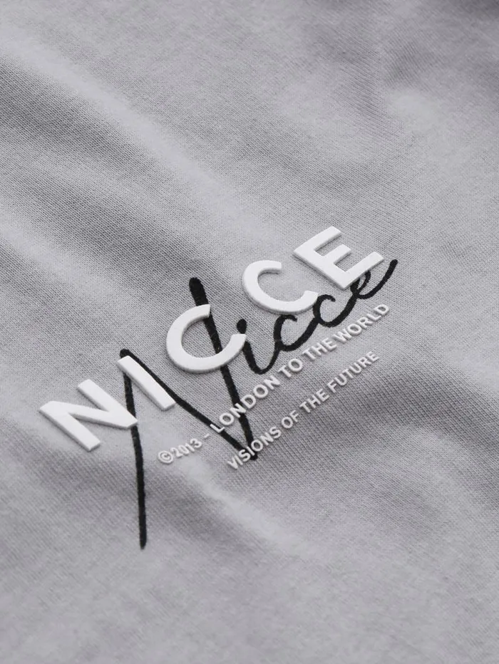 NICCE TShirts Mens NICCE World Essentials TShirt Grey